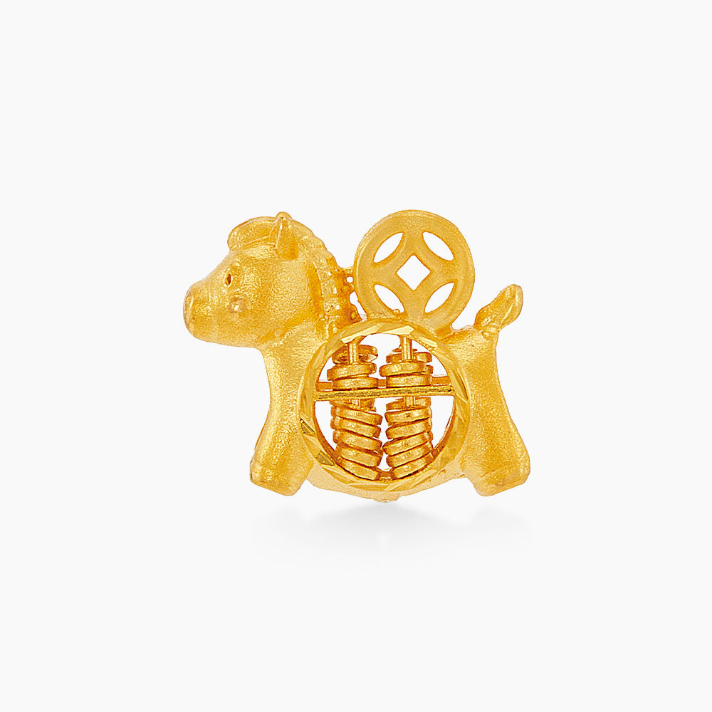 916/22K Yellow Gold Charm 6800103Y
