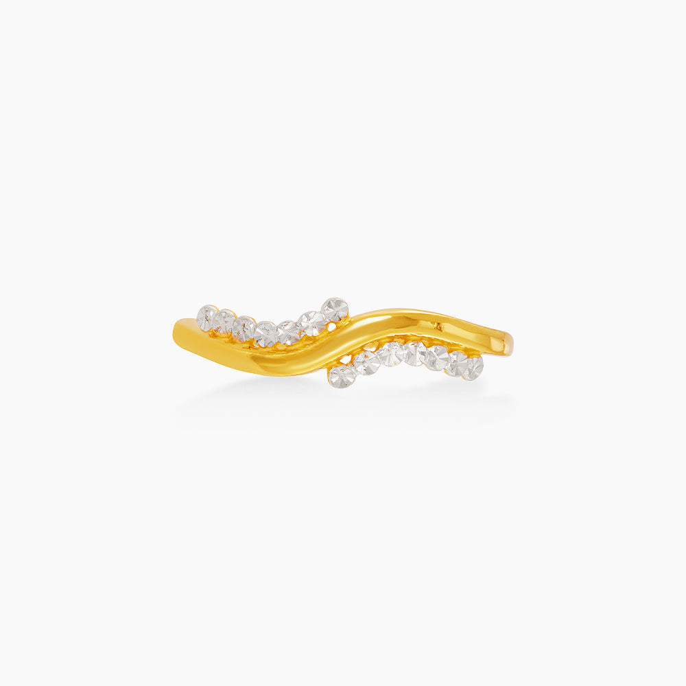 916/22K Yellow and White Gold Ring 6200241YW