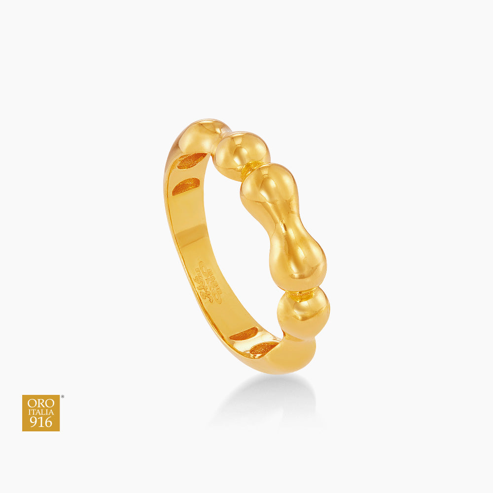 Oro Italia 916 Yellow Gold Ring GR62280526 (22K Gold)
