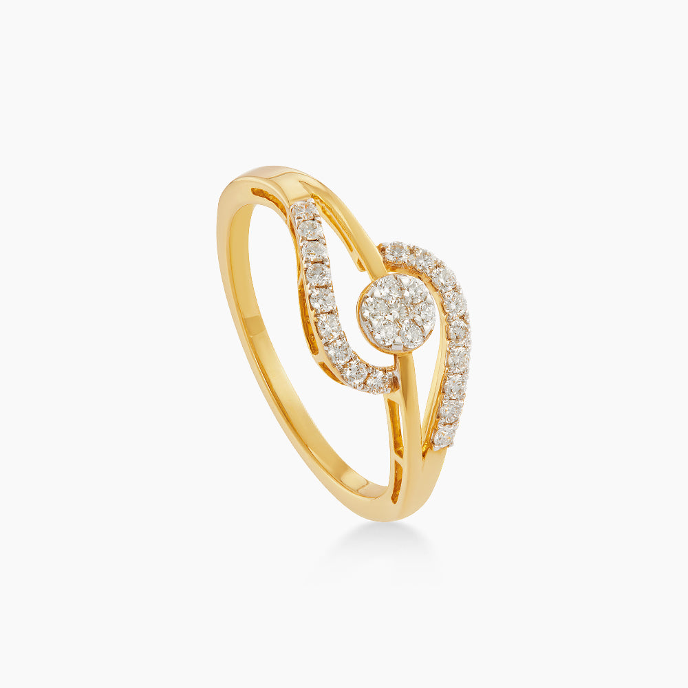 Diamond Ring in 375/9K Yellow Gold 275360626(YG)