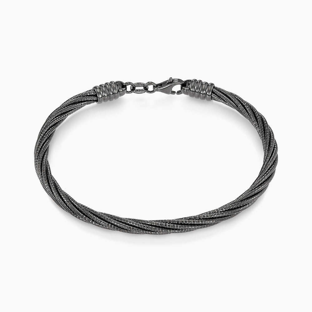 CAVO | Oro Italia 916 Gold Bangle (Black) GB85280526(9BLK) (22K Gold)