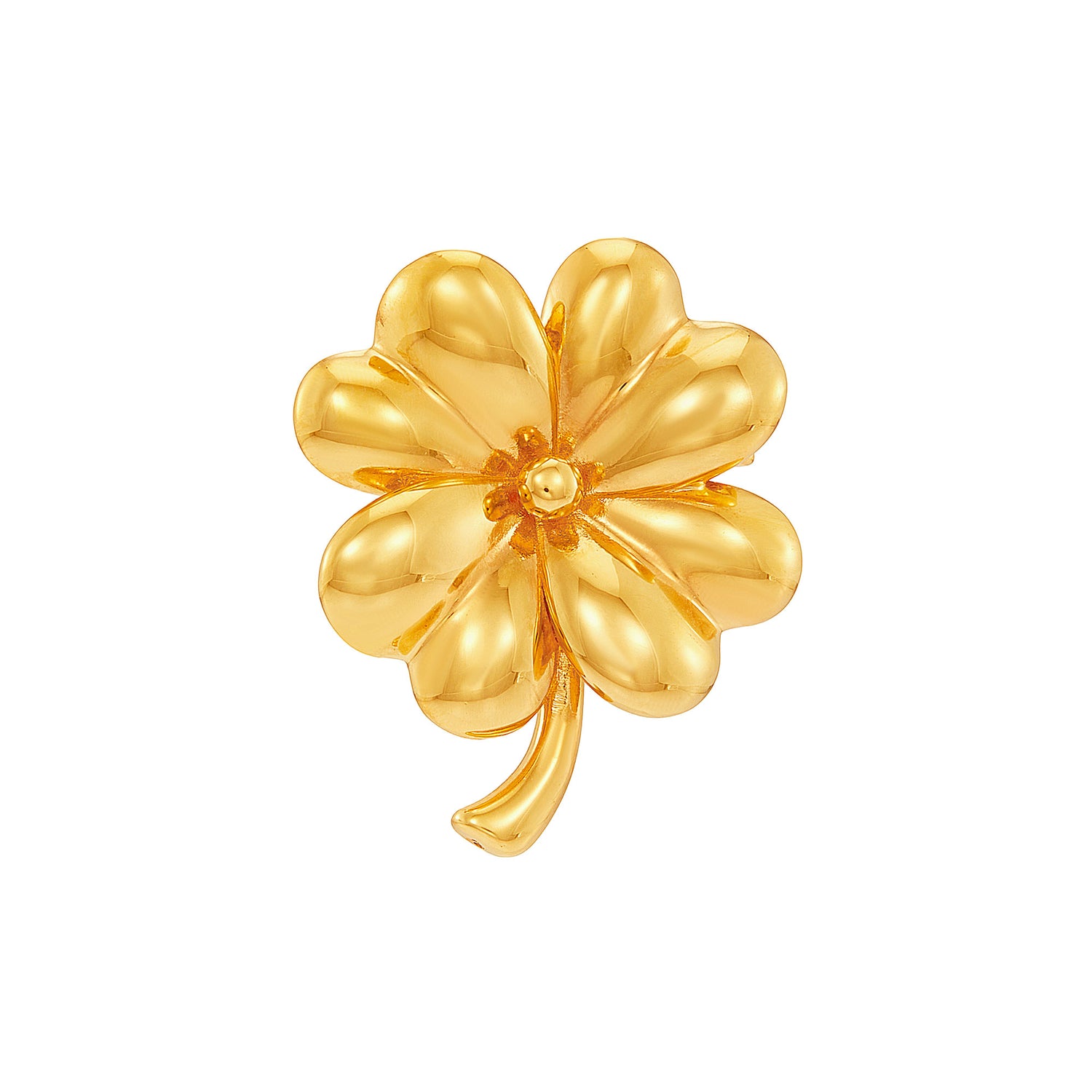 916/22K Yellow Gold Brooch 6100001Y