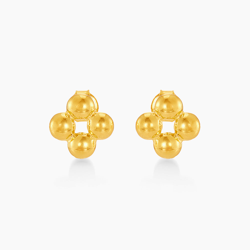 916/22K Yellow Gold Earrings 6300026Y
