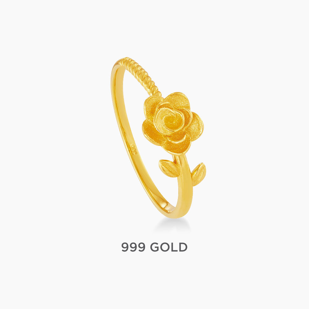 999/24K Yellow Gold Ring 9200029Y