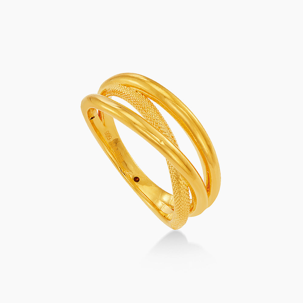 999/24K Yellow Gold Ring 9200033Y