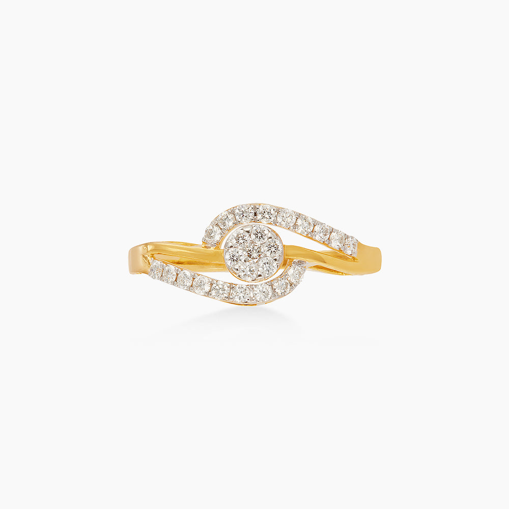 Diamond Ring in 375/9K Yellow Gold 275360626(YG)
