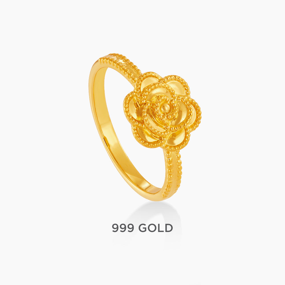 999/24K Yellow Gold Ring 9200061Y