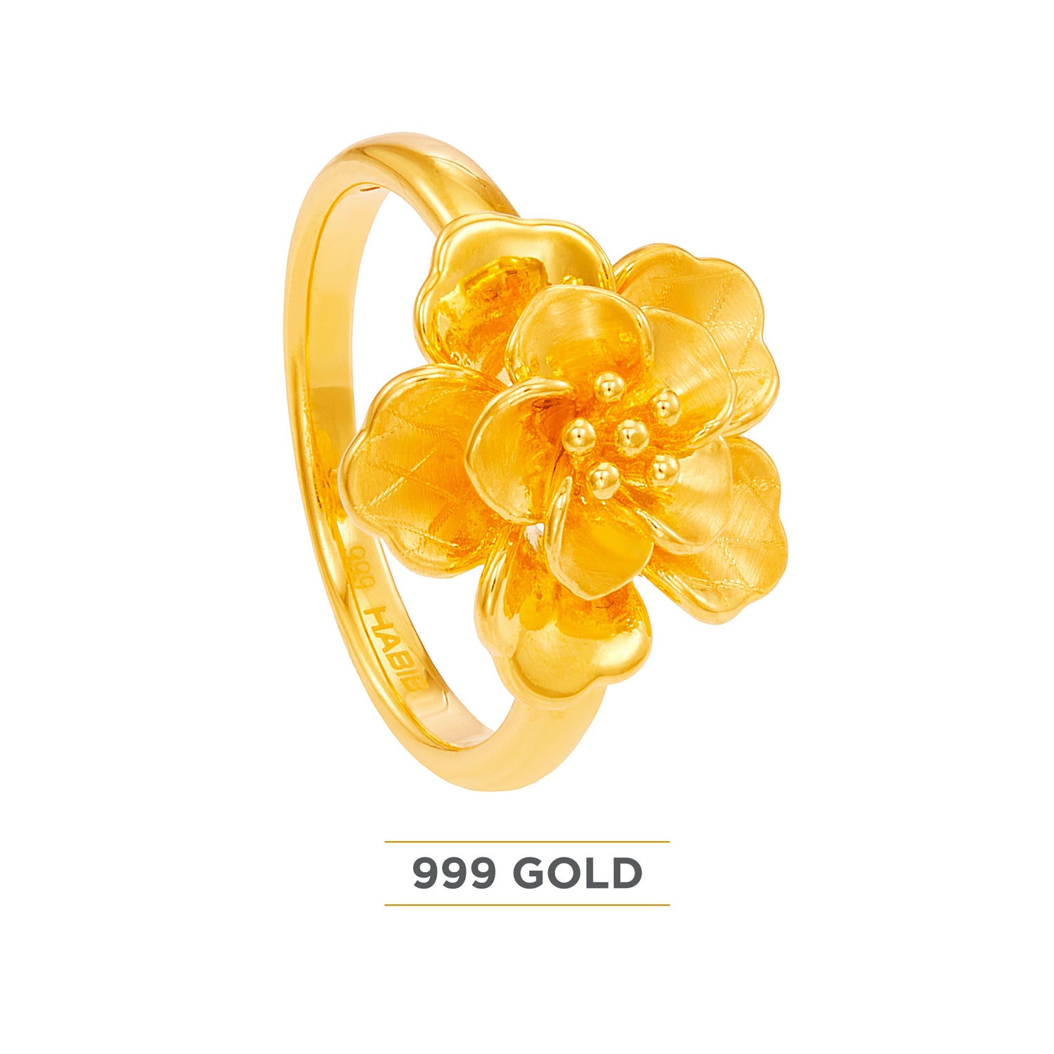 999/24K Yellow Gold Ring 9GR00221024