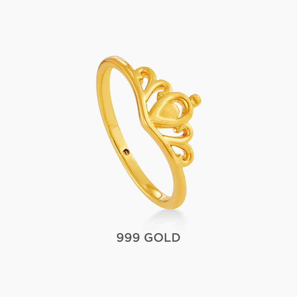 999/24K Yellow Gold Ring 9200071Y