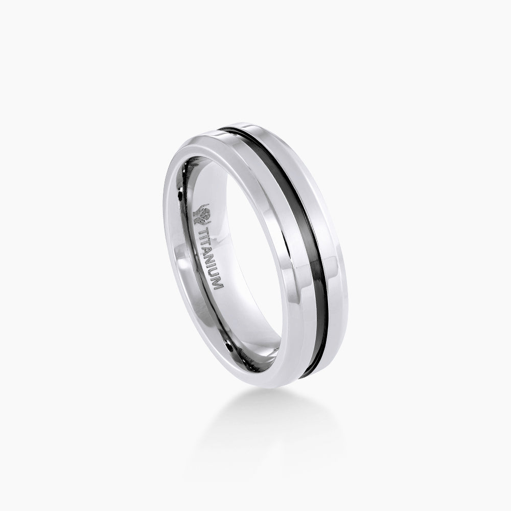 Titanium Men's Ring 093610726
