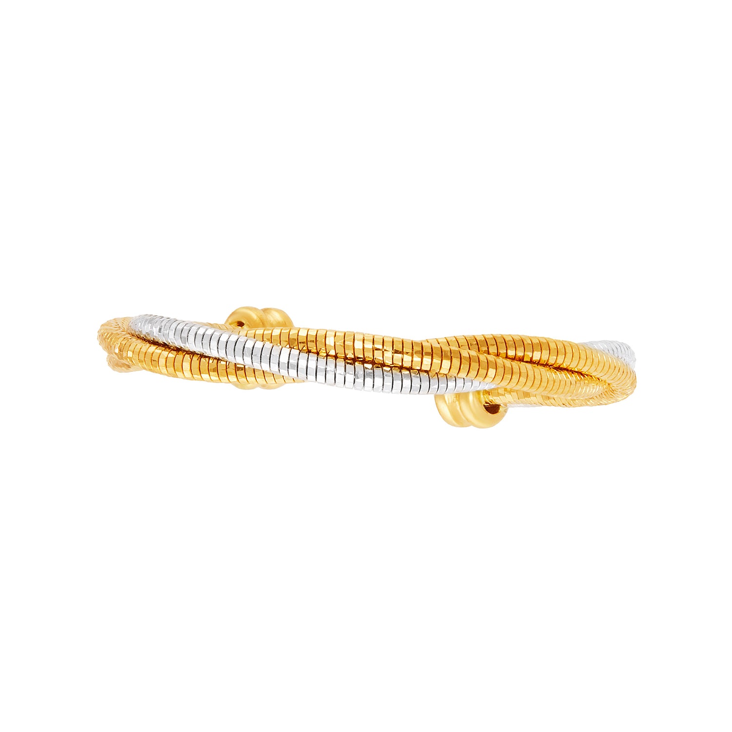 CAVO | Oro Italia 916 Yellow and White Gold Ring GR57441024(YW)-BI (22K Gold)