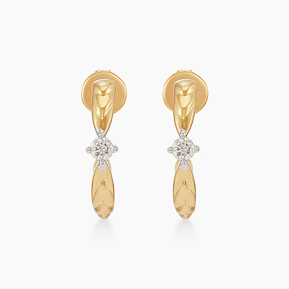 Diamond Earrings in 375/9K Yellow Gold 458540726