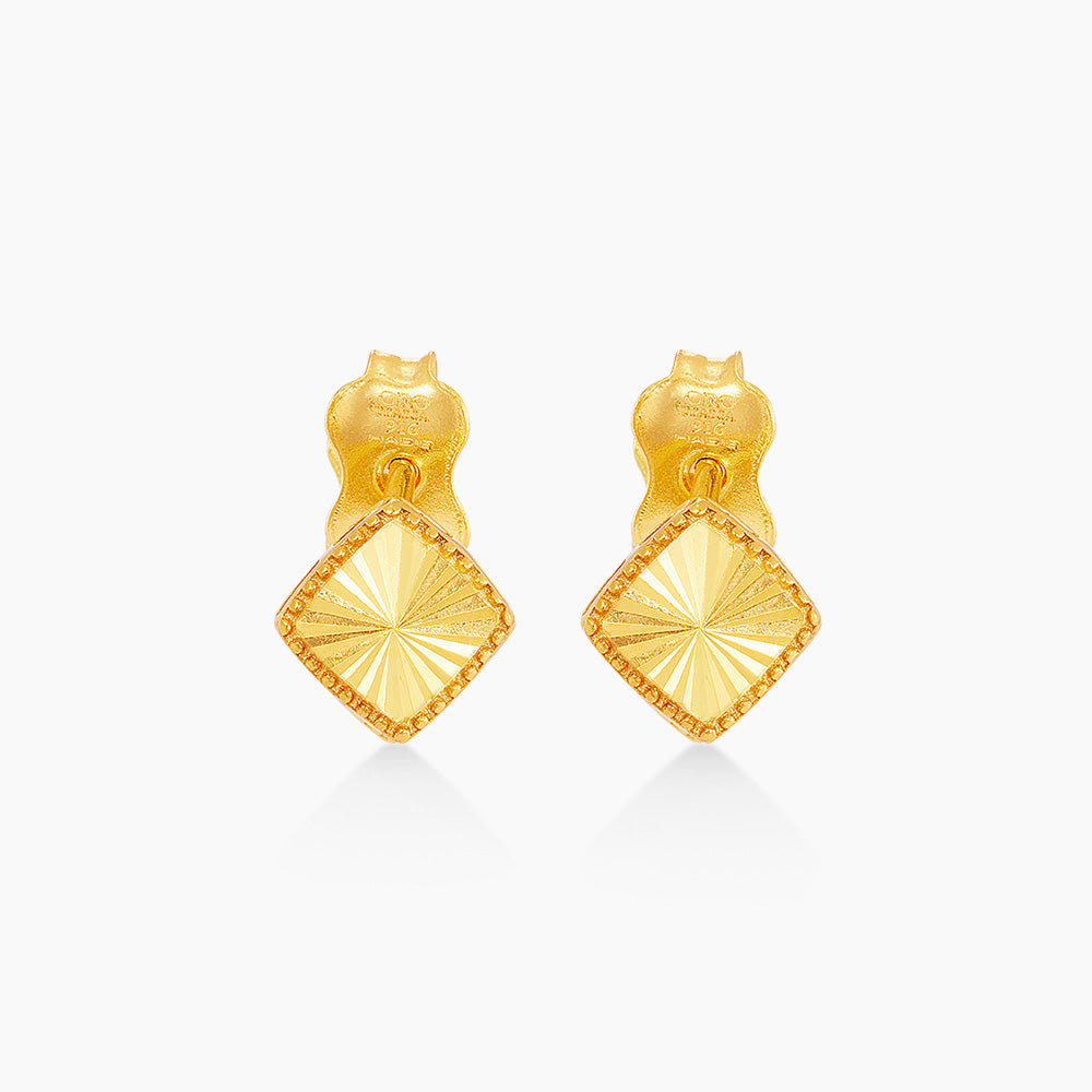 Oro Italia 916 Yellow Gold Earrings GE77110725 (22K Gold)