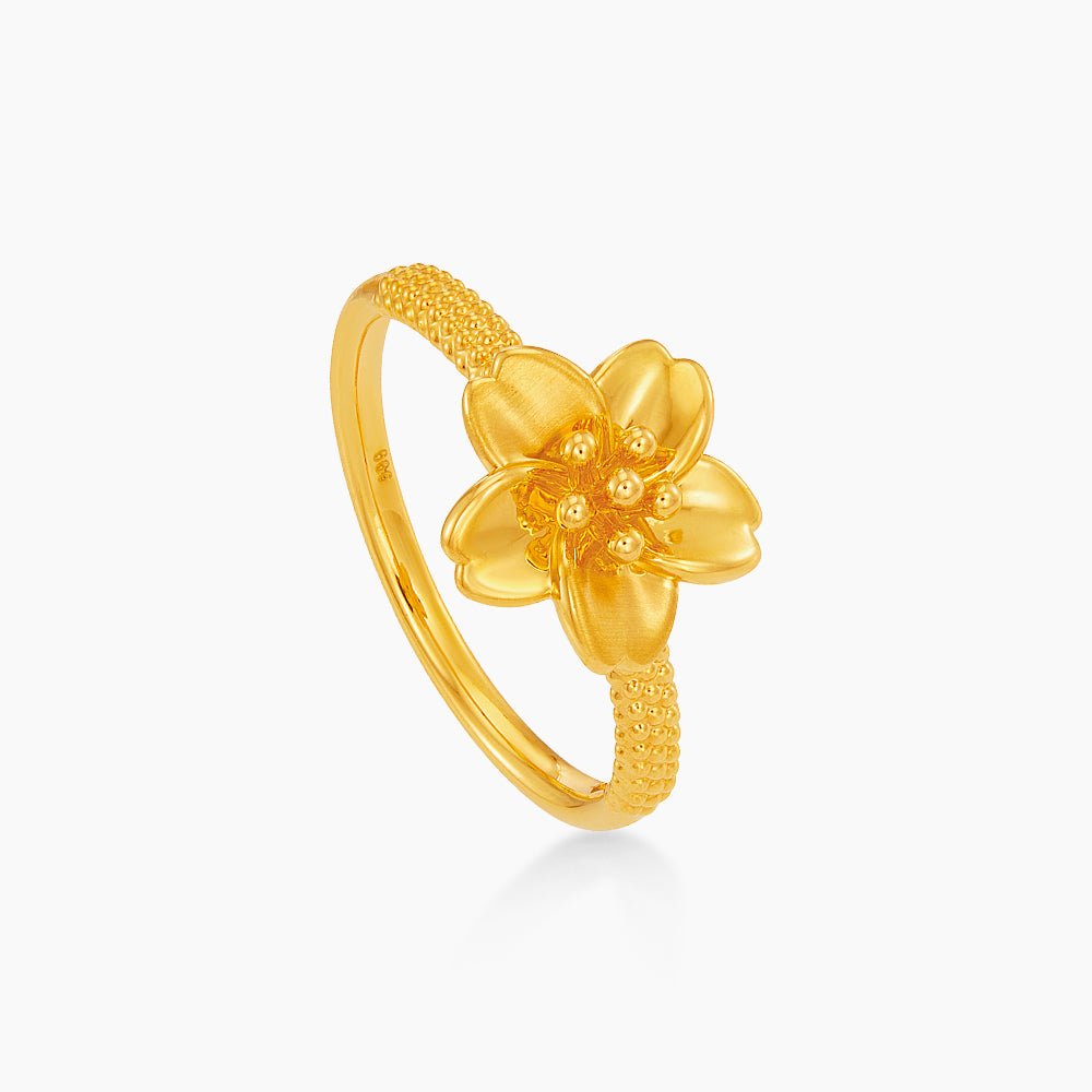 999/24K Yellow Gold Ring 9200111Y