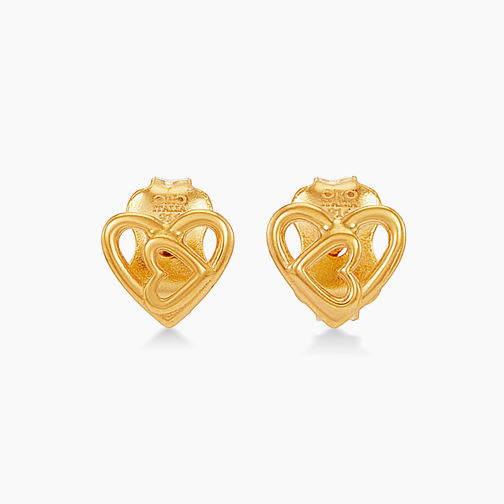 Oro Italia 916 Yellow Gold Earrings GE77591125 (22K Gold)