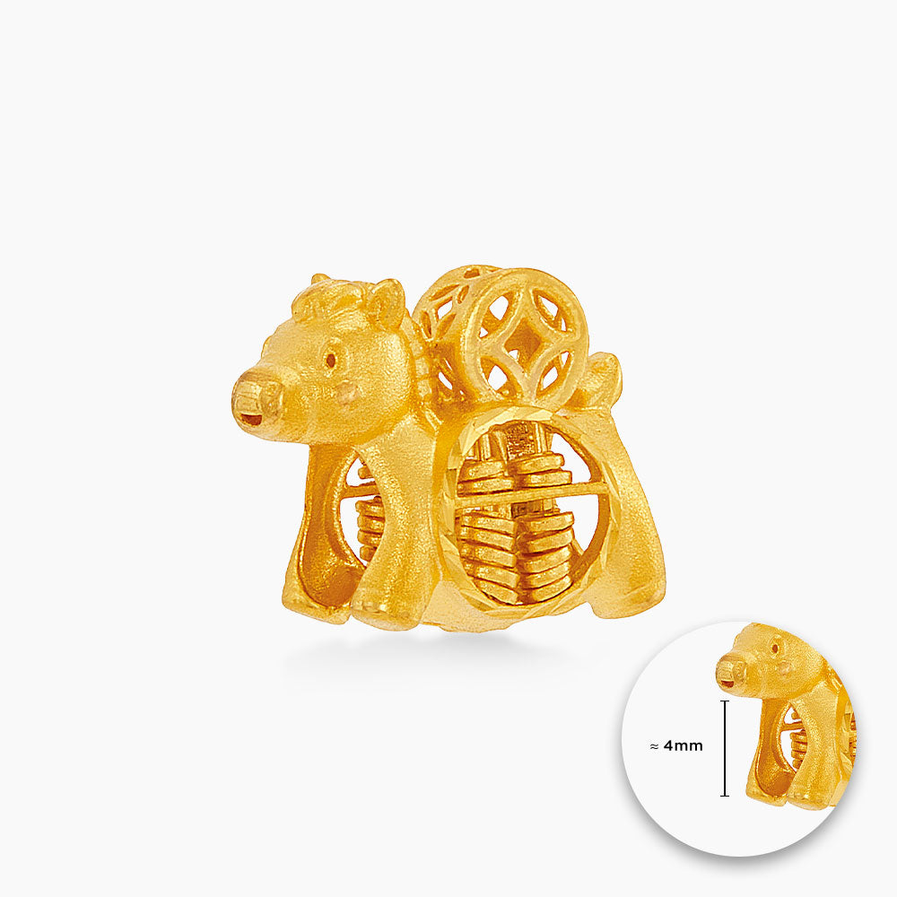 916/22K Yellow Gold Charm 6800103Y
