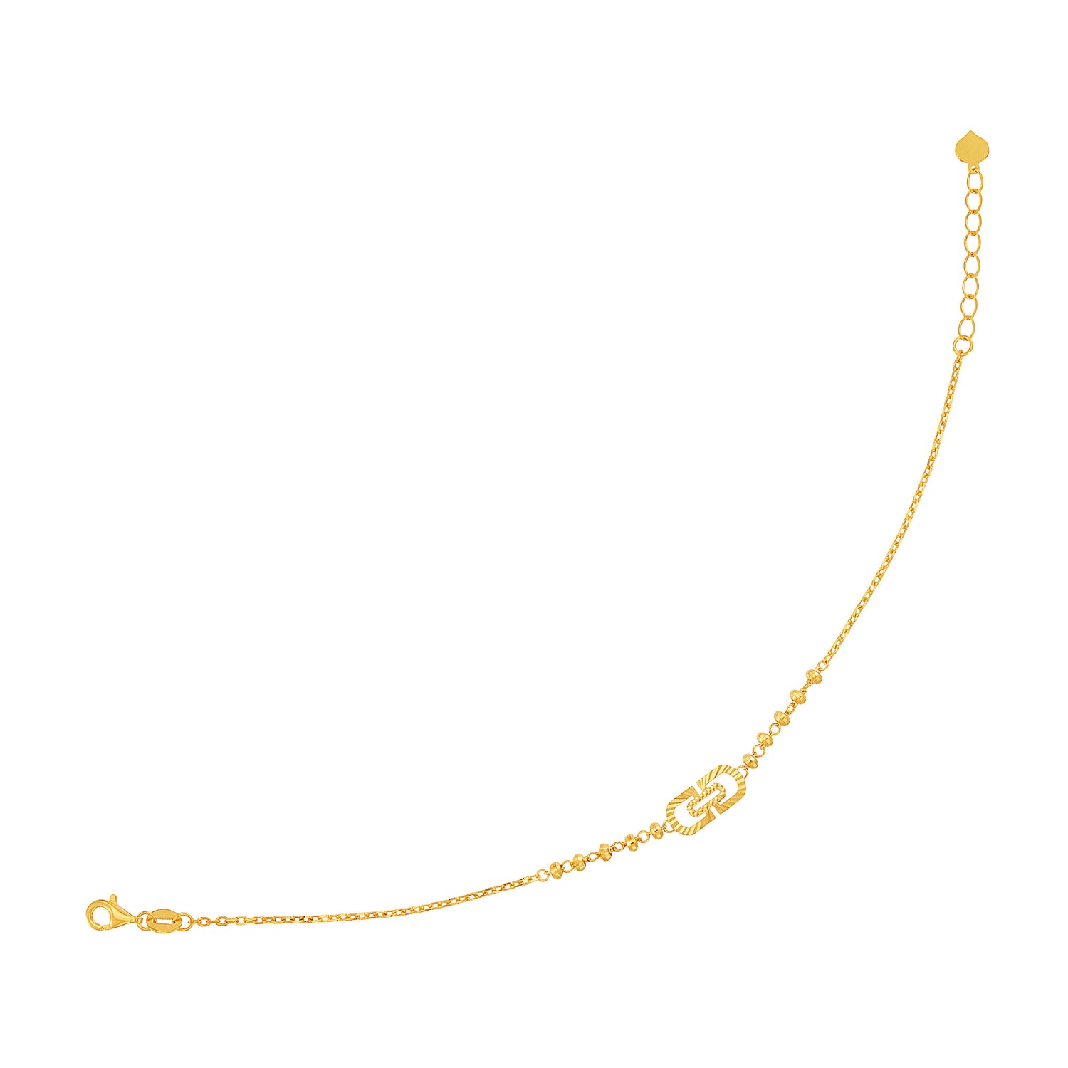 916/22K Yellow Gold Bracelet 6700033Y