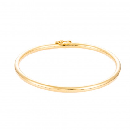 Vanlight Yellow Gold Bangle, 916 Gold
